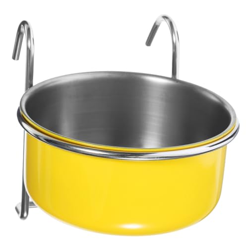 TOYANDONA Edelstahl Futternapf für Papageien Vogelkäfig Zubehör Hängend Futter und Wassernapf Wiederverwendbar Robust für Wellensittiche Kanarienvögel Nymphensittiche TOYANDONA Edelstahl Futternapf für Papageien Vogelkäfig Zubehör Hängend Futter und Wassernapf Wiederverwendbar Robust für Wellensittiche Kanarienvögel Nymphensittiche von TOYANDONA