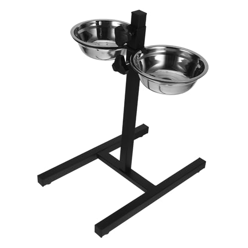 TOYANDONA Einstellbarer Hund Futter und Wassernapf mit Rutschfestem Vierfuß Ständer Faltbarer Design Leicht zu Reinigen für Haustiere TOYANDONA Einstellbarer Hund Futter und Wassernapf mit Rutschfestem Vierfuß Ständer Faltbarer Design Leicht zu Reinigen für Haustiere von TOYANDONA