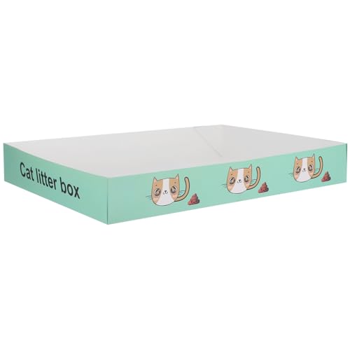 TOYANDONA Einweg-katzentoilette Aus Papier, Offene Katzentoilette, Katzentoilette, Katzentoilette, Katzentoilette, Katzentoilette, Katzensandkasten, Behälter Für Kleine Haustiere TOYANDONA Einweg-katzentoilette Aus Papier, Offene Katzentoilette, Katzentoilette, Katzentoilette, Katzentoilette, Katzentoilette, Katzensandkasten, Behälter Für Kleine Haustiere von TOYANDONA