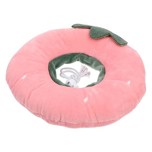 TOYANDONA Elisabeth Kreis katzenzubehöhr Katzen zubehör Haustierhalskrause katzenhalsbänder katzenzubehör Kätzchen-Kragen Nacken nach Kratzfestes Katzenhalsband Anti-Leck-Kragen Plüsch Rosa von TOYANDONA