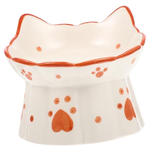TOYANDONA Erhöhte Katzennapf aus Keramik mit Kipphals Schutz Rutschfestem Boden Stabiler für Katzen Kätzchen und Welpen Benutzerfreundlich Leicht zu Reinigen Komfortables Trink und TOYANDONA Erhöhte Katzennapf aus Keramik mit Kipphals Schutz Rutschfestem Boden Stabiler für Katzen Kätzchen und Welpen Benutzerfreundlich Leicht zu Reinigen Komfortables Trink und von TOYANDONA