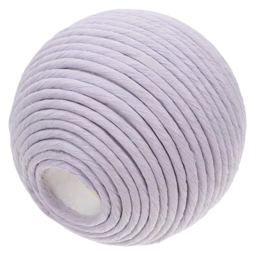 TOYANDONA Ersatzball für Katzenklettergerüst Katzenspielzeug Sisalbälle beissen Kratzer kratzen Zahnen Sisalball Katzenkratzspielzeug Katzenspielzeug interaktiv Katzenspielzeugball Violet von TOYANDONA