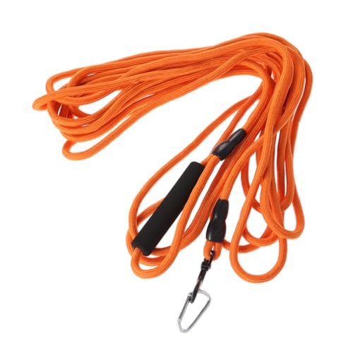 TOYANDONA Erweiterte Hundeleine Aus Nylon Für Sicheres Gassigehen Orange Robust Und Langlebig Für Haustierkontrolle Und Training von TOYANDONA