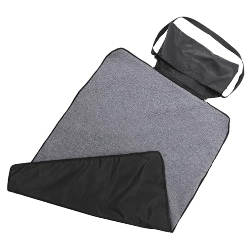 TOYANDONA Faltbare wasserdichte Outdoor Haustiermatte aus Lammwolle und Oxford für Katzen Reisedecke zu Transportieren für Camping und Reisen von TOYANDONA