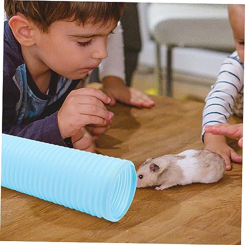 TOYANDONA Faltbarer Hamster Tunnel aus Robustem Kunststoff Flexibles Kleintier für Hamster Meerschweinchen Zwerghasen Vielseitiger Trainings und Verstecktunnel Leicht zu Lagern und von TOYANDONA