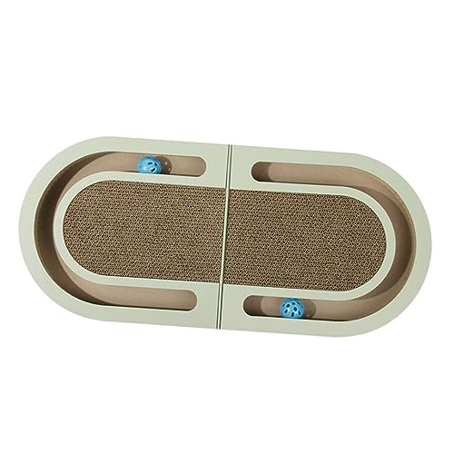 TOYANDONA Faltbares Katzenkratzbrett aus Robustem Wellpapier mit Langlebig für Kratzmöglichkeiten zu Hause für Katzenliebhaber TOYANDONA Faltbares Katzenkratzbrett aus Robustem Wellpapier mit Langlebig für Kratzmöglichkeiten zu Hause für Katzenliebhaber von TOYANDONA
