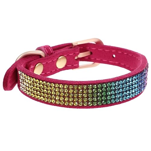 TOYANDONA Strass-katzenhalsband Verstellbares Haustierhalsband Bequemes Hundehalsband Dekoratives Welpenhalsband Hautfreundliches Katzenhalsband Für Alltag Und Partys von TOYANDONA