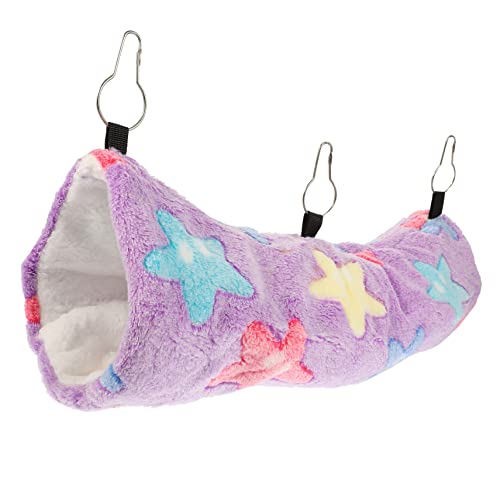 TOYANDONA Ferret Hängematte aus Baumwolle Komfortables Kleintierbett und Tunnel für Hamster Meerschweinchen Ratten Atmungsaktiv und Warm für Käfige und Kleine Haustiere TOYANDONA Ferret Hängematte aus Baumwolle Komfortables Kleintierbett und Tunnel für Hamster Meerschweinchen Ratten Atmungsaktiv und Warm für Käfige und Kleine Haustiere von TOYANDONA