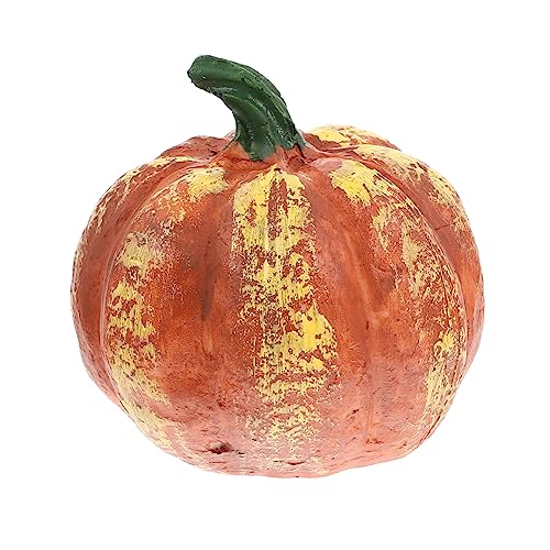 TOYANDONA Fisch- Und Garnelenversteckhaus Dekorative Aquarienhöhle Groß Halloween-aquariendekorationen Garnelenhöhle Zucht Garnelenschutz Aquarium Aquariumhöhlendekoration Orange Harz von TOYANDONA