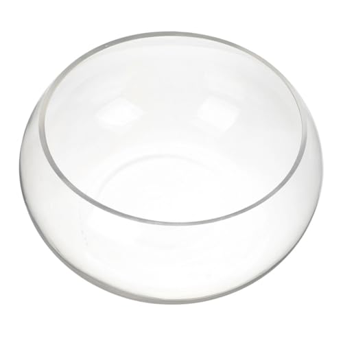 TOYANDONA Glasfischtank Desktop Kleines Fischglas Glasvasen Desktop-Fischglas Wohnzimmer- Glasblasen- Hydrokulturpflanze Terrarium Glas Glasschale TOYANDONA Glasfischtank Desktop Kleines Fischglas Glasvasen Desktop-Fischglas Wohnzimmer- Glasblasen- Hydrokulturpflanze Terrarium Glas Glasschale von TOYANDONA