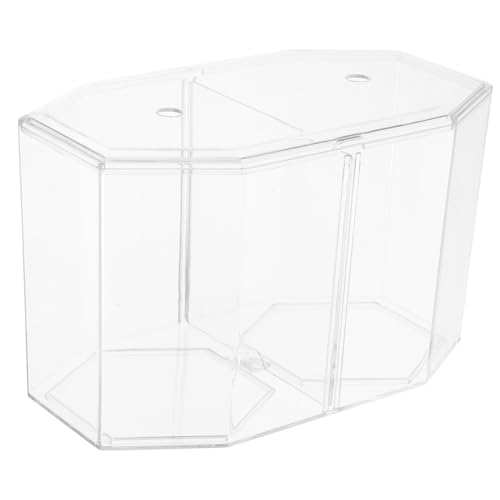 TOYANDONA Fischzuchtbox für Aquarien Klare Isolationsbox für Guppys Betta und Clownfische Transparentes Design zur Einfachen Beobachtung Sicheres Ablaichen und Aufzucht für Jungfische von TOYANDONA