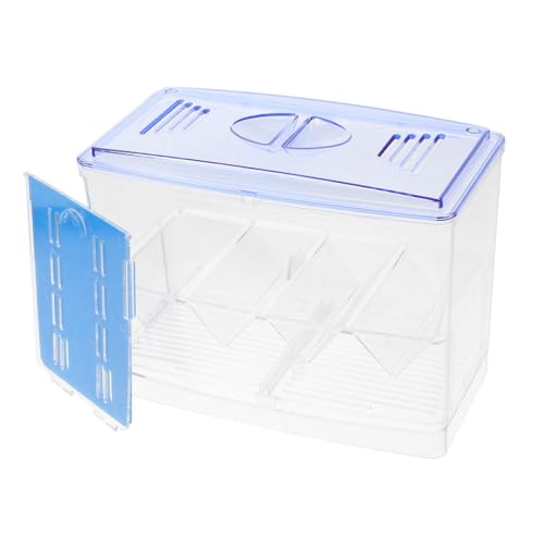 TOYANDONA Fischzuchtbox für Aquarium Brutisolationskasten mit Sauerstoffversorgung für Guppy und Tropische Fischbrut Sorgt für Optimale Temperatur und Gesunde Entwicklung Jungfische Geeignet von TOYANDONA