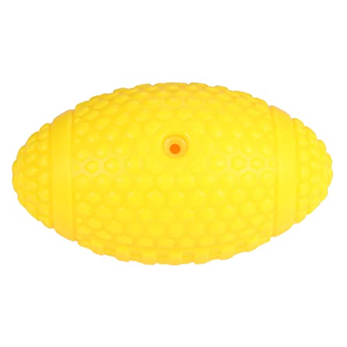 TOYANDONA Fußballspielzeug Hundespielzeug Molar Hunde Ball Hundespielzeug Kauen Reinigung Rugby Haustierspielzeug Haustier Gelbe Emulsion TOYANDONA Fußballspielzeug Hundespielzeug Molar Hunde Ball Hundespielzeug Kauen Reinigung Rugby Haustierspielzeug Haustier Gelbe Emulsion von TOYANDONA