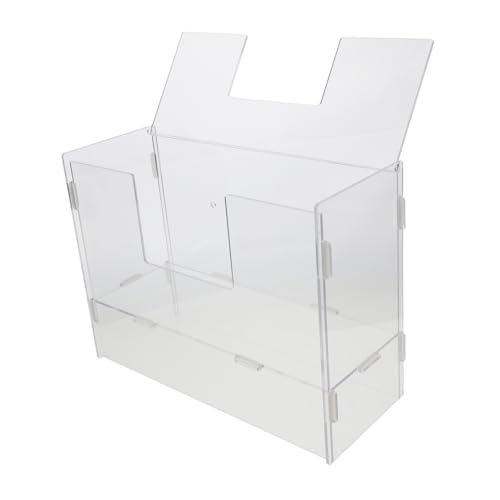 TOYANDONA Futterautomat Für Haustiere Heufutterstation Für Kaninchen Heuhalter Für Kaninchen Häschen-heu-futterspender Heubeutel Für Kaninchen Hase Heuhalter Transparent Acryl von TOYANDONA