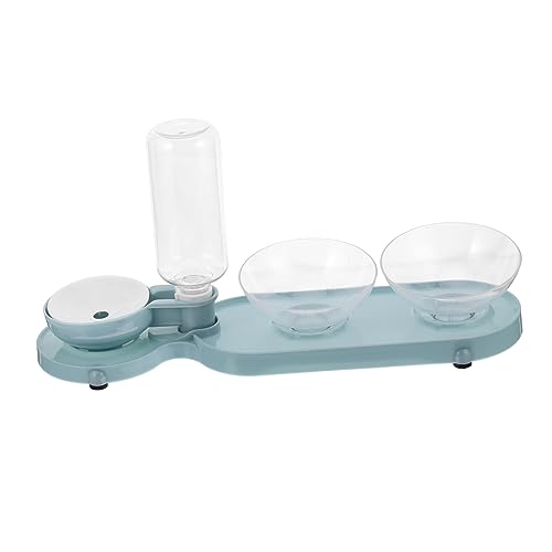 TOYANDONA Futterautomat für Haustiere Leckerli-Spender für Hunde Wasserspender für Katzen pet Feeder pet Water Bottle wasserflasche wasserspender für Haustiere Futternapf für Haustiere Blue von TOYANDONA