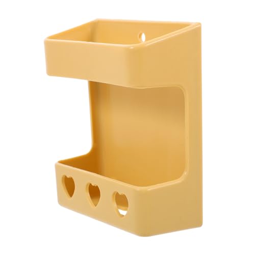 TOYANDONA Futterbehälter Für Hühner Bauernfutterautomat Wasserspender Für Hühner Tränke Wasserspender Für Haustierkäfige Mehrzweck-geflügelfutterautomat Hühnerwasserer Abs Yellow von TOYANDONA
