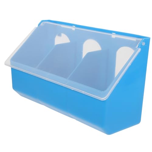 TOYANDONA Futterbox Futterspender Für Vögel Vogelfutterspender Vogel Taubenfutterspender Taubenkäfig Futterspender Vogelfutterboxen Futterspender Hängender Vogel Kleiner Vogelfutterspender von TOYANDONA