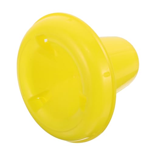 TOYANDONA Futtereimer Für Hühner Entenwasserspender Futterspender Für Küken Aus Kunststoff Küken Füttern Automatischer Wachtelfutterautomat Entenrinkbehälter Hühnerwasserer Plastik Yellow von TOYANDONA
