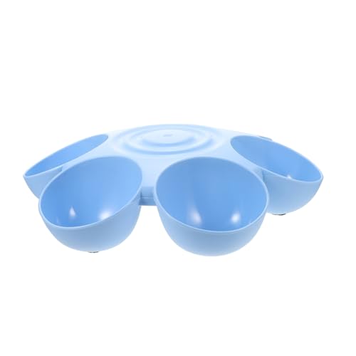 TOYANDONA Futternapf Für Haustiere Wasserspender Für Welpen Wasserspender Für Hunde Futterbecken Für Haustiere Welpenwasserschale Trinknapf Für Katzen Abs Sky-Blue von TOYANDONA