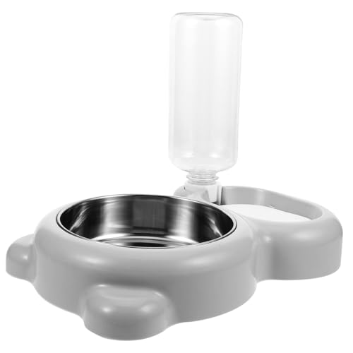 TOYANDONA Futternapf für Haustiere Kätzchen -Fütterungsschale Wasser automatischer Schwerkraftfutterautomat automatische Zuführung Schüssel Katze hundefutter Halter Katzennapf Plastik Grau TOYANDONA Futternapf für Haustiere Kätzchen -Fütterungsschale Wasser automatischer Schwerkraftfutterautomat automatische Zuführung Schüssel Katze hundefutter Halter Katzennapf Plastik Grau von TOYANDONA