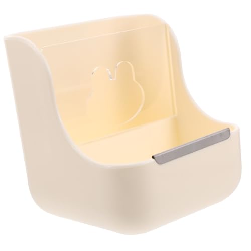 TOYANDONA Futterstation Heufutterspender für Kleintiere Praktischer Futterbehälter für Chinchillas und Meerschweinchen mit Doppelfach Design TOYANDONA Futterstation Heufutterspender für Kleintiere Praktischer Futterbehälter für Chinchillas und Meerschweinchen mit Doppelfach Design von TOYANDONA
