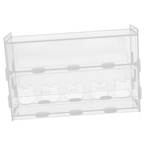 TOYANDONA Futtertrinker Futterbehälter für Geflügel Futterautomat für Geflügel Hochleistungs-Hühnerfutterautomat Wasser Rutin-Huhn-Futternapf Bauernfutterautomat Acryl Transparent TOYANDONA Futtertrinker Futterbehälter für Geflügel Futterautomat für Geflügel Hochleistungs-Hühnerfutterautomat Wasser Rutin-Huhn-Futternapf Bauernfutterautomat Acryl Transparent von TOYANDONA