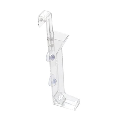 TOYANDONA Garnelen Futterrohr Transparente Futterstation für Aquarien für Cherry Shrimp Crystal Shrimp und Zwerggarnelen Langlebig und Leicht zu Reinigen von TOYANDONA