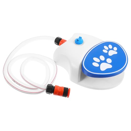 TOYANDONA Garten Wasserspender mit Pedal Outdoor Trinkbrunnen für Haustiere mit Schlauch Bequemes für Hunde im Freien TOYANDONA Garten Wasserspender mit Pedal Outdoor Trinkbrunnen für Haustiere mit Schlauch Bequemes für Hunde im Freien von TOYANDONA