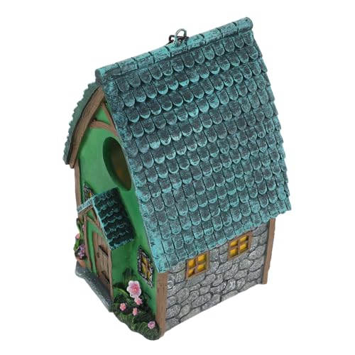 TOYANDONA Vogelhaus Aus Harz Für Garten Hängendes Vogelhaus Gartendekoration Robust Und Wetterfest Als Vogelnest Oder Parkornament TOYANDONA Vogelhaus Aus Harz Für Garten Hängendes Vogelhaus Gartendekoration Robust Und Wetterfest Als Vogelnest Oder Parkornament von TOYANDONA