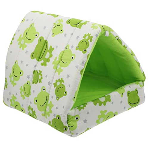 TOYANDONA Gemütliches Hamsterbett Warmes Haustierversteck Atmungsaktives Meerschweinchen Nest Rattenbett Für Kleine Haustiere Für Einen Komfortablen Schlafplatz Und Spielspaß TOYANDONA Gemütliches Hamsterbett Warmes Haustierversteck Atmungsaktives Meerschweinchen Nest Rattenbett Für Kleine Haustiere Für Einen Komfortablen Schlafplatz Und Spielspaß von TOYANDONA
