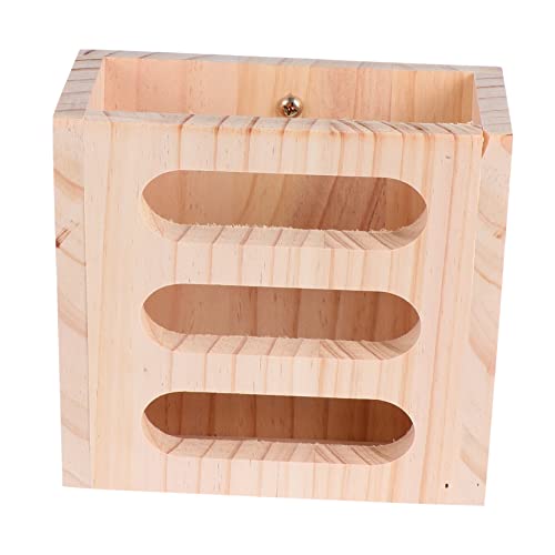 TOYANDONA Grasständer Aus Holz Hase Kaninchen Heu Kaninchenfutter Kaninchen -heu -Feeder Essen Meerschweinchen Heu Futterspender Feeder Für Kaninchen Grashalter Für Meerschweinchen Hölzern von TOYANDONA