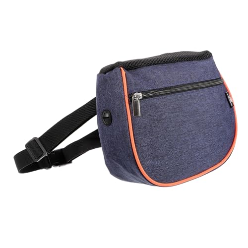 TOYANDONA Große Bauchtasche für Hundeleckerlis aus Wasserdichtem Oxford Geräumig und Leicht zu Reinigen Trainings Belohnungstasche für Welpen und Hunde Beim Spaziergang von TOYANDONA