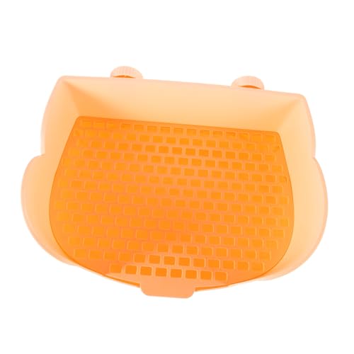 TOYANDONA Große Kunststoff Kotwanne für Kleintiere Hasentoilette mit Effizienter Urin Trennung Leicht zu Reinigen Vielseitig Einsetzbar für Kaninchen Meerschweinchen und Chinchillas TOYANDONA Große Kunststoff Kotwanne für Kleintiere Hasentoilette mit Effizienter Urin Trennung Leicht zu Reinigen Vielseitig Einsetzbar für Kaninchen Meerschweinchen und Chinchillas von TOYANDONA
