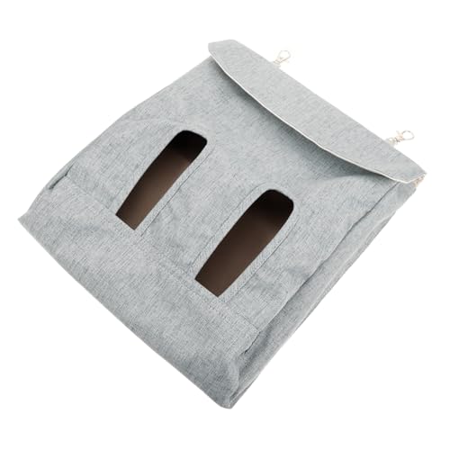 TOYANDONA Großes Futterbeutel für Kaninchen und Meerschweinchen mit Haken Vielseitig Einsetzbar als Futter und Spieltasche Platzsparend für Käfige und Balkon Geeignet für Kleine Nager Wie von TOYANDONA