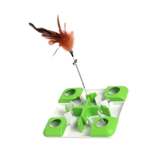 TOYANDONA Hauskatzen Spielzeug Robustes Interaktives Futterspielzeug Für Kätzchen Mit Labyrinthartigem Design Intelligenz Und Langsamer Fütterung Farbenfroh Und Unterhaltsam Für TOYANDONA Hauskatzen Spielzeug Robustes Interaktives Futterspielzeug Für Kätzchen Mit Labyrinthartigem Design Intelligenz Und Langsamer Fütterung Farbenfroh Und Unterhaltsam Für von TOYANDONA