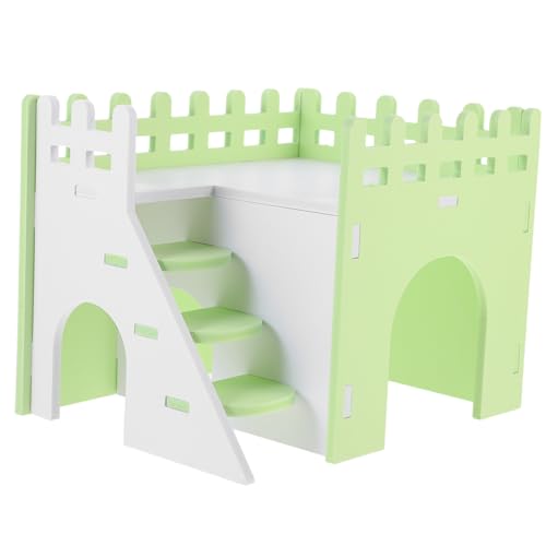 TOYANDONA Guinea Pig Hideout Haus mit Rampe aus Langlebigem PVC Sicherer Rückzugsort für Hamster Meerschweinchen und Kleine Nagetiere rutschfest Einfach zu Reinigen Buntes Kleintier TOYANDONA Guinea Pig Hideout Haus mit Rampe aus Langlebigem PVC Sicherer Rückzugsort für Hamster Meerschweinchen und Kleine Nagetiere rutschfest Einfach zu Reinigen Buntes Kleintier von TOYANDONA