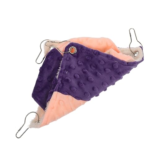 TOYANDONA Hängematte Für Kleintiere Atmungsaktive Lagen Hängematte Für Hamster Meerschweinchen Und Chinchillas Gemütliches Schlafnest Für Jahreszeiten von TOYANDONA
