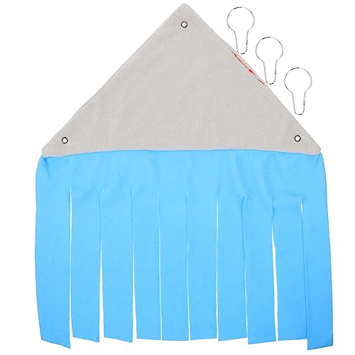 TOYANDONA Meerschweinchenbett Hängematte Hamsterversteck für Kleintiere Eckversteck Abnehmbares Design Waschbar Haustierzubehör von TOYANDONA
