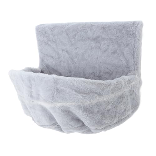 TOYANDONA Hängende Katzenstreu Hängemattenkäfig Für Katzen Outdoor-katzenhängematte Fensterplatz Für Katzen Fensterbett Für Katzen Katzenliege Hundehängematte Grey Stoff TOYANDONA Hängende Katzenstreu Hängemattenkäfig Für Katzen Outdoor-katzenhängematte Fensterplatz Für Katzen Fensterbett Für Katzen Katzenliege Hundehängematte Grey Stoff von TOYANDONA