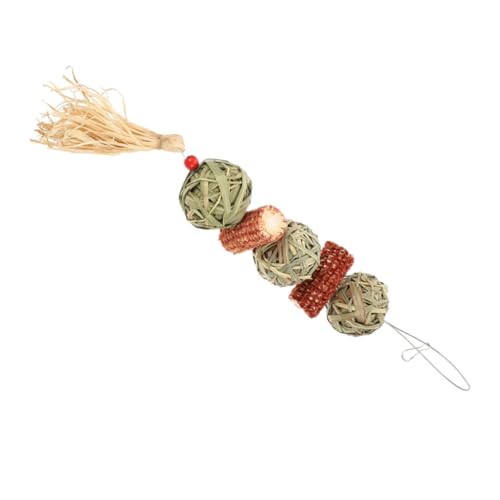 TOYANDONA Hängende Kauspielzeuge aus Naturmaterialien Beschäftigungsspielzeug für Meerschweinchen und Kleintiere zur Zahnpflege und Stressreduktion für Käfige und Spieltunnel TOYANDONA Hängende Kauspielzeuge aus Naturmaterialien Beschäftigungsspielzeug für Meerschweinchen und Kleintiere zur Zahnpflege und Stressreduktion für Käfige und Spieltunnel von TOYANDONA