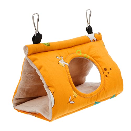 TOYANDONA Hängende Papageienhängematte aus Hochwertigem Dickem Material Warmes Nest für Vögel für Winter Einfach zu Befestigen Reinigen Sorgt für Gemütlichen Schlafplatz TOYANDONA Hängende Papageienhängematte aus Hochwertigem Dickem Material Warmes Nest für Vögel für Winter Einfach zu Befestigen Reinigen Sorgt für Gemütlichen Schlafplatz von TOYANDONA