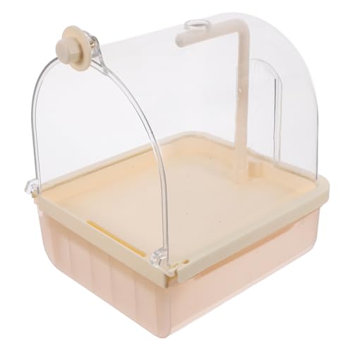 TOYANDONA Hängende Vogelbadewanne für Käfige Automatische Vogelbadewanne mit Sprühkopf für Kleine bis Mittelgroße Vögel Wie Wellensittiche und Nymphensittiche Installieren und Platzsparend TOYANDONA Hängende Vogelbadewanne für Käfige Automatische Vogelbadewanne mit Sprühkopf für Kleine bis Mittelgroße Vögel Wie Wellensittiche und Nymphensittiche Installieren und Platzsparend von TOYANDONA