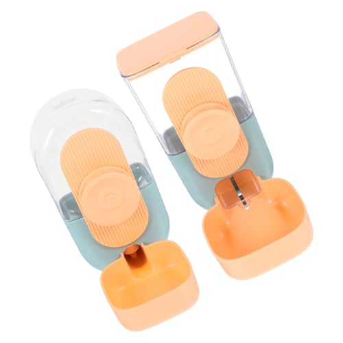 TOYANDONA Hängender Automatischer Futter und Wasserspender aus Sicherem Kunststoff für Kaninchen und Meerschweinchen Teiliges in Blau Orange Selbstbefüllend für Frisches Futter und Sauberes TOYANDONA Hängender Automatischer Futter und Wasserspender aus Sicherem Kunststoff für Kaninchen und Meerschweinchen Teiliges in Blau Orange Selbstbefüllend für Frisches Futter und Sauberes von TOYANDONA