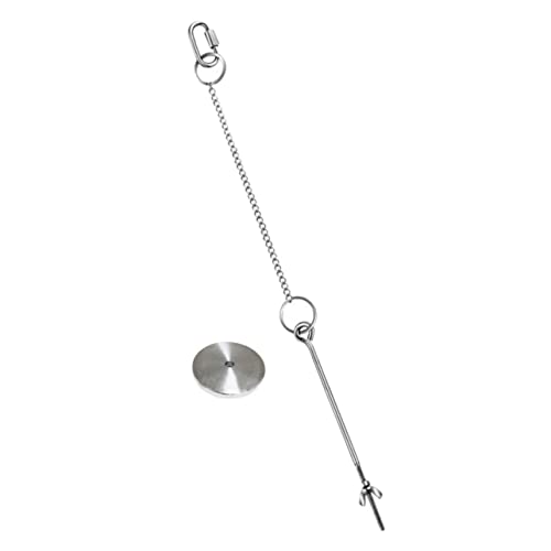 TOYANDONA Hängender Futterhalter mit Kette Gemüse und Obstspieß für Hühner Papageien und Kleintiere Langlebiger Futterspender zur Sauberen und Einfachen Fütterung im Stall und Käfig von TOYANDONA