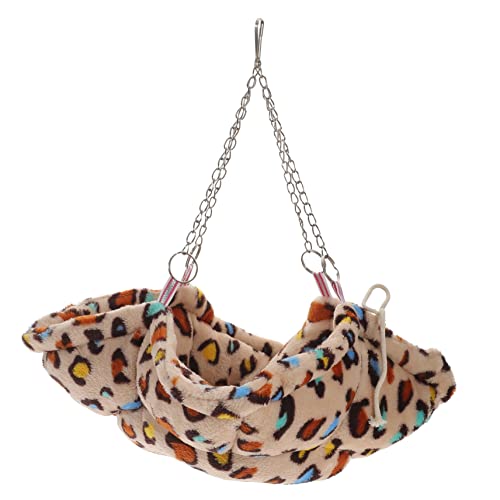 TOYANDONA Hängendes Hamsterbett Warmes Schlafnest für Kleintiere Squirrel Resting House aus Langlebigem Pflegeleichtem Material für Meerschweinchen Hamster und Nager Geeignet TOYANDONA Hängendes Hamsterbett Warmes Schlafnest für Kleintiere Squirrel Resting House aus Langlebigem Pflegeleichtem Material für Meerschweinchen Hamster und Nager Geeignet von TOYANDONA