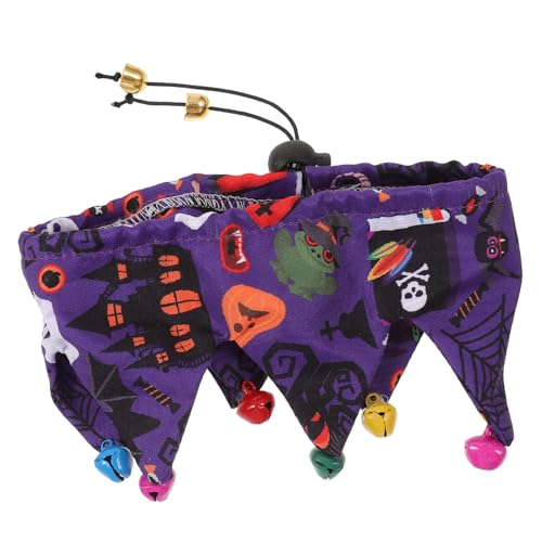 TOYANDONA Halloween Katzenhalsband Verstellbar Haustier Dekorativ Süßes Kätzchen Accessoire Kürbis Schädel Muster Komfortabel Party Schmuck TOYANDONA Halloween Katzenhalsband Verstellbar Haustier Dekorativ Süßes Kätzchen Accessoire Kürbis Schädel Muster Komfortabel Party Schmuck von TOYANDONA