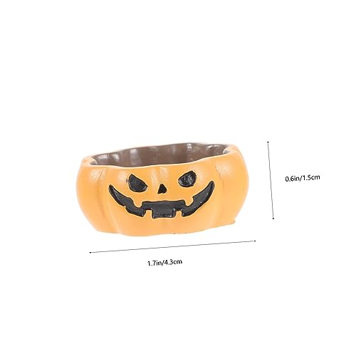 TOYANDONA Halloween Kürbisform Reptilien Wasserschale und Futternapf Stabiles Reptilien Futter und Trinkgefäß für Schildkröten Eidechsen Schlangen Kleine Vielseitig Einsetzbar TOYANDONA Halloween Kürbisform Reptilien Wasserschale und Futternapf Stabiles Reptilien Futter und Trinkgefäß für Schildkröten Eidechsen Schlangen Kleine Vielseitig Einsetzbar von TOYANDONA