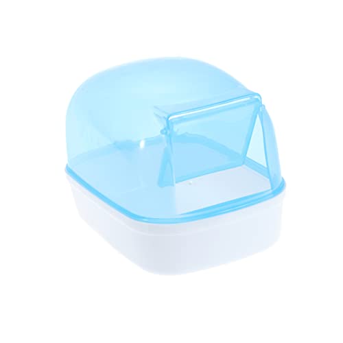 TOYANDONA Hamster Badebecken Für Kleintiere Langlebige Kunststoffbadewanne Für Hamster Rennmäuse Und Mäuse Offenes Design Für Lösung Für Kleintierpflege von TOYANDONA