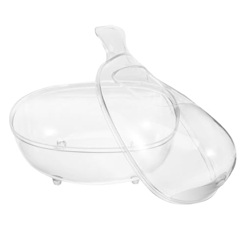 TOYANDONA Hamster Badebehälter Transparente Hamsterbadewanne für Kleine Haustiere Sandbad für Rennmäuse zu Reinigen und Hamsterkäfig Zubehör TOYANDONA Hamster Badebehälter Transparente Hamsterbadewanne für Kleine Haustiere Sandbad für Rennmäuse zu Reinigen und Hamsterkäfig Zubehör von TOYANDONA
