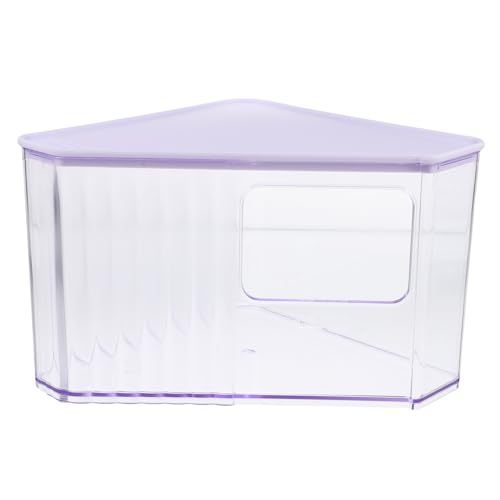 TOYANDONA Hamster Badewanne Mit Toilettenfunktion Transparente Sandbadbox Für Kleintiere Multifunktionale Und Rattentoilette Zu Reinigen Hygienisch TOYANDONA Hamster Badewanne Mit Toilettenfunktion Transparente Sandbadbox Für Kleintiere Multifunktionale Und Rattentoilette Zu Reinigen Hygienisch von TOYANDONA